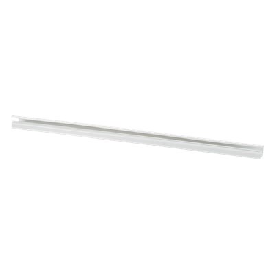 Canaleta LD10 de PVC rígido, con cinta adhesiva para instalación sin herramientas, de 38.4 x 24 x 1828.8 mm, Color Blanco - Imagen 5