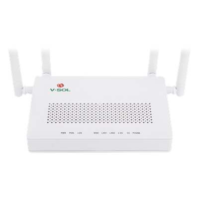 ONU Dual G/EPON con Wi-Fi AC de doble banda, 1 puerto SC/UPC + 2 puertos LAN Gigabit + 1 puerto FXS - Imagen 4
