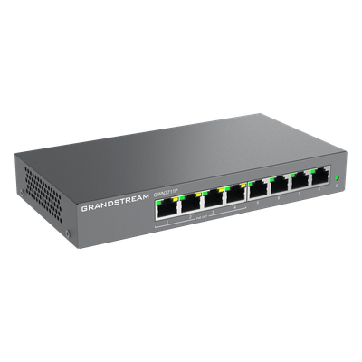 Switch de Red Administrable Capa 2 Lite / 8 Puertos Gigabit Ethernet / 4 Puertos PoE / VLAN / QoS / Snooping IGMP / Montaje en Pared y Escritorio / Compatible con GDMS - Imagen 5