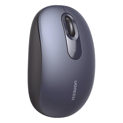 Mouse Inalámbrico 2.4G 800/1200/1600/2400 DPI | Función de 3 botones | Alcance 10m | Silencioso | Ergonómico | Anti-caída y Anti-interferencias | Batería Alcalina AA incluida | Midnight Blue. - Imagen 4