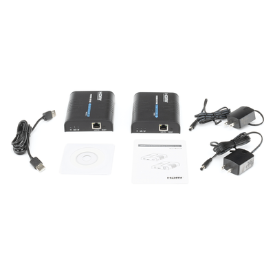 Kit extensor KVM (HDMI y USB) hasta 120 metros / Resolución 1080P @ 60 Hz/ Soporta Cables de red STP y UTP CAT5/5E/6 / HDMI 1.3 / HDCP 1.2 / PCM / Transmite el Video, Mouse, Teclado y Controla tu DVR vía USB a distancia - Imagen 6