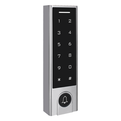 Mini Controlador de Acceso con Teclado Inalámbrico / Cuenta con Botón de Salida Inalámbrico / Soporta Tarjeta y Contraseña / Cuenta con Botón de Timbre - Imagen 3