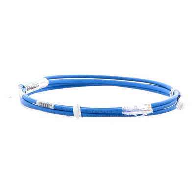 Cable de Parcheo UTP Cat6A, CM/LSZH, Diámetro Reducido (28AWG), Color Azul, 2.13 Metros (7 Pies) - Imagen 6