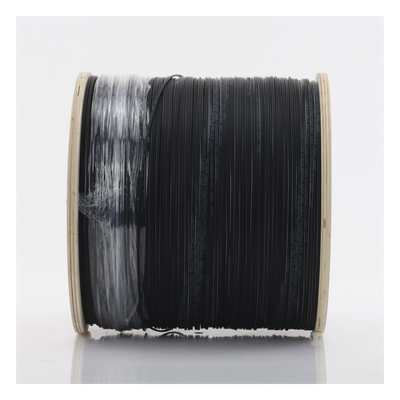 Carrete de 2 km de Fibra Óptica Drop Plana, Interior/Exterior G.657A2 Monomodo de 2 Hilos (Bifibra), Dieléctrica, Forro Negro, (No Soporta Conectores Mecánicos) - Imagen 4