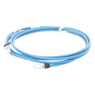 Patch Cord Cat6A, Blindado S/FTP, CM/LS0H, 10 Metros (32.81 Pies), Color Azul - Imagen 6