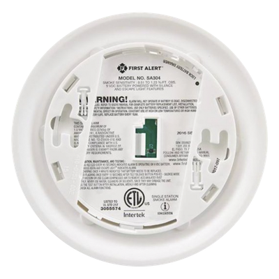 Detector de Humo Autónomo, No Requiere Panel, LED de Escape, Sensor por Ionización, Batería 9 V reemplazable - Imagen 6