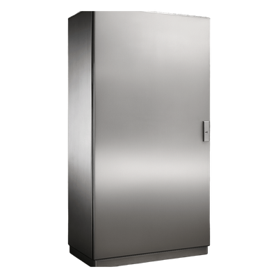 Gabinete de Acero Inoxidable IP55  (800 x 1600 x 400 mm) con Placa Interna Galvanizada.