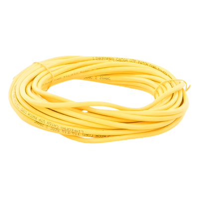 Cable de Parcheo Slim UTP Cat6A - 7 Metros (22.97 Pies) Amarillo, Diámetro Reducido (28 AWG) - Imagen 5
