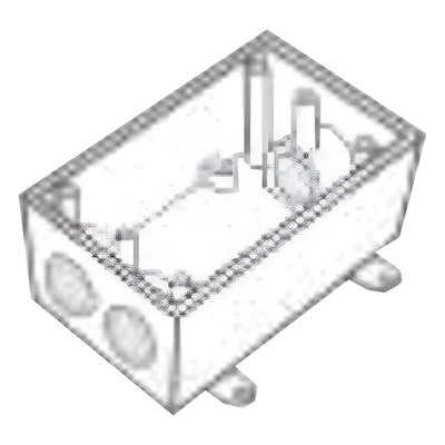 Caja Condulet FS de 3/4" ( 19.05 mm ) con tres bocas a prueba de intemperie.