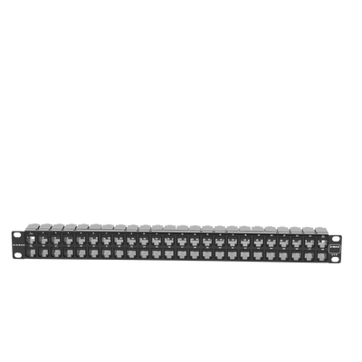 Patch Panel UTP Z-MAX de 48 Puertos, Precargado con Jacks Categoría 6, Plano, 1UR - Imagen 6