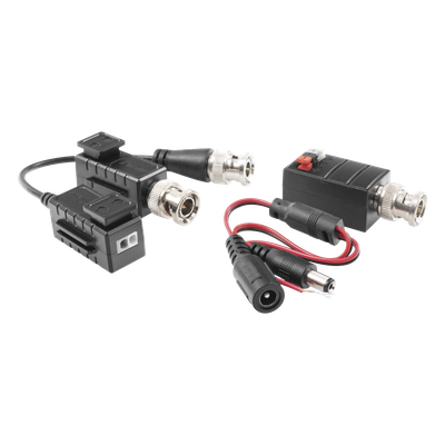 Kit de TRANSCEPTORES DE VIDEO DE LARGO ALCANCE / 320 Metros / Resolución 720P y 1080P / Cat 5e/6 / Compatible con cámaras HD-TVI/CVI/AHD/CVBS / Alimente solo el Receptor / Protección Interconstruida contra sobretensión. - Imagen 4