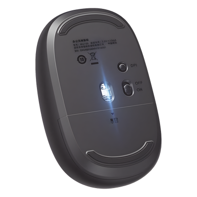 Mouse Inalámbrico 2.4G 800/1200/1600/2400 DPI | Función de 3 botones | Alcance 10m | Silencioso | Ergonómico | Anti-caída y Anti-interferencias | Batería Alcalina AA incluida | Midnight Blue. - Imagen 5