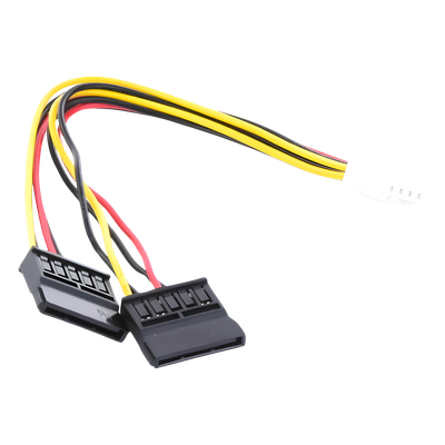 Cable Doble de Corriente SATA / Compatible con DVR´s epcom y HIKVISION / 15 cm de Longitud - Imagen 4