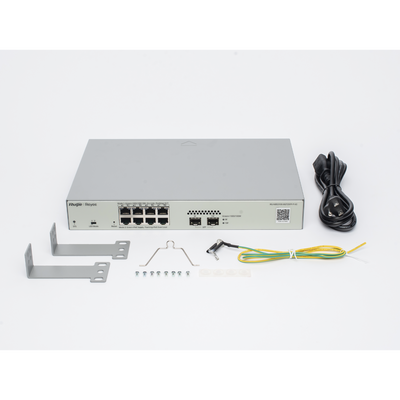 Switch Administrable PoE Capa 2 con 8 puertos Gigabit PoE 802.3af/at + 2 SFP para fibra 1Gb, gestión gratuita desde la nube, 125w - Imagen 8