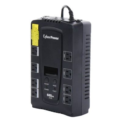 UPS de 685 VA/390 W, Topología Línea Interactiva, Entrada 120 Vca NEMA 5-15P, Tipo Gabinete Compacto, Con 8 Tomas NEMA 5-15R - Imagen 9
