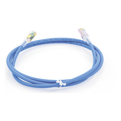 Patch Cord Z-MAX Cat6A UTP, CM, 1.52 Metros (5 Pies), Color Azul, Versión Bulk (Sin Empaque Individual) - Imagen 4