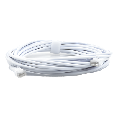 UniFi Ethernet Patch Cable Cat6 de 8 m, color blanco