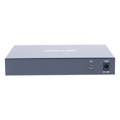 Switch PoE+ / Monitoreable / 8 Puertos 10/100 Mbps PoE+ / 1 Puerto 1000 Mbps de Uplink / Configuración Nube Hik-PartnerPro / Modo Extendido hasta 300 Metros / 110 W - Imagen 5