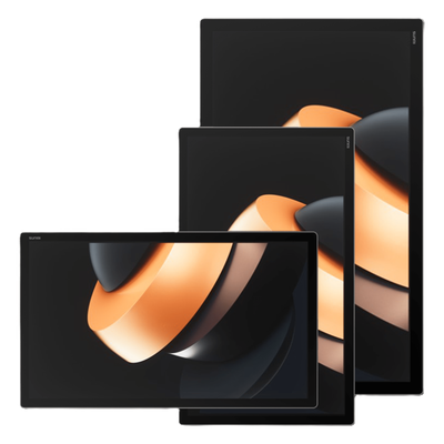 Pantalla Interactiva SUNMI FLEX 3 27"/ Tercera Generación / Diseño Metálico Ultra Delgado / Pantalla Capacitiva Multi-Touch FHD / Procesador Qualcomm Octa-Core / AI Engine / NFC en Pantalla / IP54 / Bluetooth 5.2 / POE