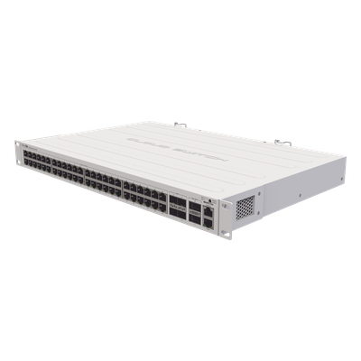 (CRS354-48G-4S+2Q+RM) Cloud Router Switch 48 puertos Gigabit Ethernet, 4 puertos SFP+ 10G, 2 puertos QSFP+ 40G, Montaje en Rack - Imagen 4