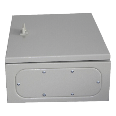 Gabinete de Acero IP66 Uso en Intemperie (250 x 300 x 150 mm) con Placa Trasera Interior Metálica y Compuerta Inferior Atornillable (Incluye Chapa y Llave T). - Imagen 3