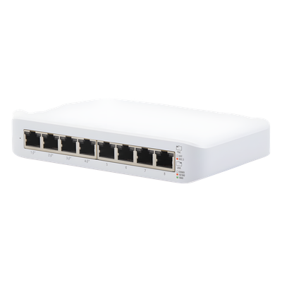 Switch UniFi Lite Administrable PoE de 8 Puertos 10/100/1000 Mbps (4 puertos 802.3af/at), 52 W - Imagen 7