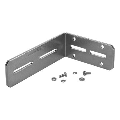 Soporte de Montaje en Pared, para Canaletas FiberRunner 2X2 o 4X4, Color Metalico