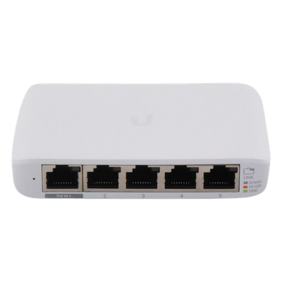 Switch UniFi Administrable Compacto de 5 Puertos 10/100/1000 Mbps, soporta entrada de PoE 802.3af/at - Imagen 6