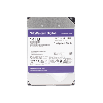 Disco duro WD de 14TB / 7200RPM / Optimizado para soluciones de video inteligente - Imagen 4
