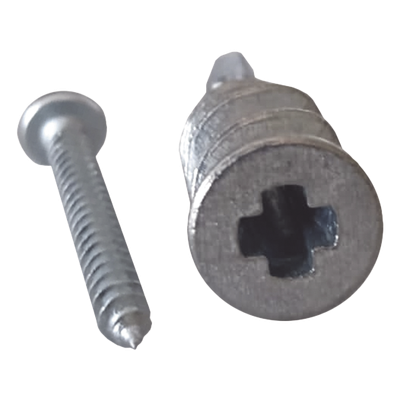 Taquete Métalico TPD Zinc con tornillo 8 x 1 1/4", Ideal para Uso con carteles publicitarios, Electrodomésticos - Imagen 4