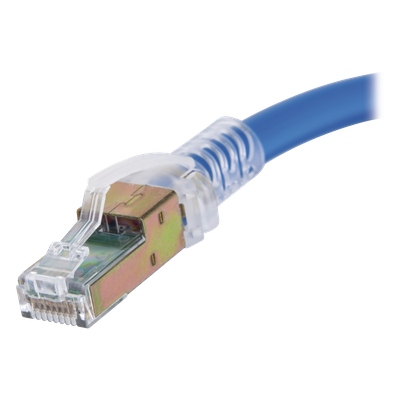 Patch Cord Z-MAX Cat6A UTP, CM/LS0H, 2.13 Metros (7 Pies), Color Azul - Imagen 3