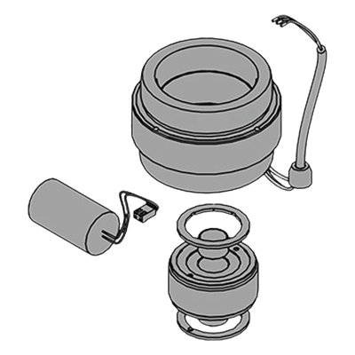 ESTATOR PARA FAAC 844 CON CONDENSADOR DE 18 UF