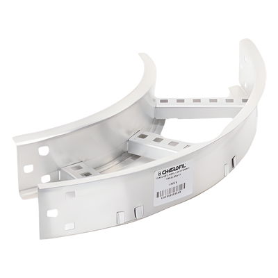 Curva Horizontal de Aluminio de 90° Perfil Z / Peralte 3 1/4" / Ancho 6" / Radio 8" / Incluye Tornillería (CHC90EZ314R8X6AK) - Imagen 5