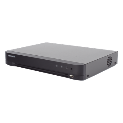 DVR 4 Canales TURBOHD + 4 Canales IP / 8 Megapixel (4K) / Audio de dos vías por Coaxitron / ACUSENSE / Reconocimiento Facial / 1 Bahía de Disco Duro / Salida de Video en Full HD / H.265+ - Imagen 3