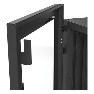Gabinete para Telecomunicaciones Rack Estándar de 19", 42UR, 600 mm Ancho x 600 mm Profundidad. Fabricado en Acero, Se envía el Gabinete Armado. - Imagen 10