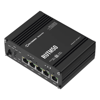 Ruter Celular 5G Dual-SIM con Wi-Fi 5 y 4 Puertos de Red + 1 Puerto WAN, Aprobado FIRSTNET