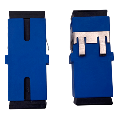 Módulo Acoplador de Fibra Óptica Simplex SC a SC Compatible con Fibra Monomodo, para Placas LP-FO-D12