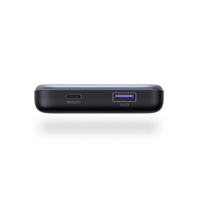 Power bank Ultradelgado 10000mAh / 20W Máximo / Puerto USB-C PD3.0 PPS / Puerto USB-A 22.5W / Batería Polímero de Litio / Pantalla Digital / Carga Rápida 3 Horas / Protocolos Múltiples / Protección - Imagen 3