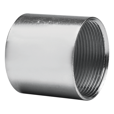 Cople Galvanizado  de 1" (25 mm) para Tubo Conduit Cédula 40.