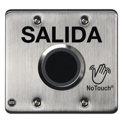Interruptor IR NoTouch® de Acero Inoxidable, Salida Doble, SALIDA - Imagen 4