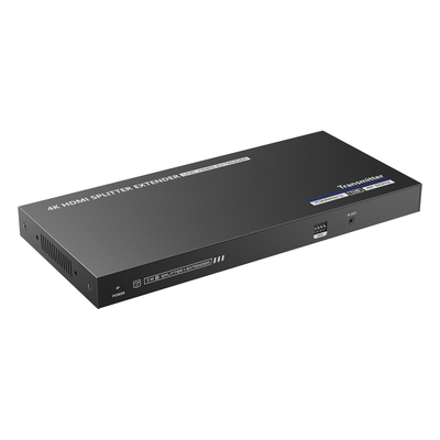 Kit Divisor y Extensor HDMI / Divide 1 Fuente HDMI a 8 Pantallas / Extiende la señal HDMI hasta 70 m / Resolución 4K @ 60 Hz/ Cat 6/6a/7 / IPCOLOR / CERO LATENCIA / Uso 24/7 / Puerto S/PDIF / EDID / RS232 / Salida Loop / Alimente solo el Tx - Imagen 6