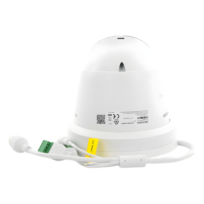 Turret IP 8 Megapixel / Imagen a color 24/7 / Lente 2.8 mm / Micrófono Integrado /Luz Blanca 40 mts / Exterior IP67 / Micrófono Integrado / WDR 130 dB / Entrada y salida de Audio y Alarma / Onvif / MicroSD - Imagen 4