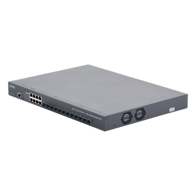Switch Administrable Capa 3, 12 Puertos SFP de 10G, 8 Puertos 10/100/1000T, Con Alimentación Redundante (2 Fuentes de Alimentación AC). - Imagen 3