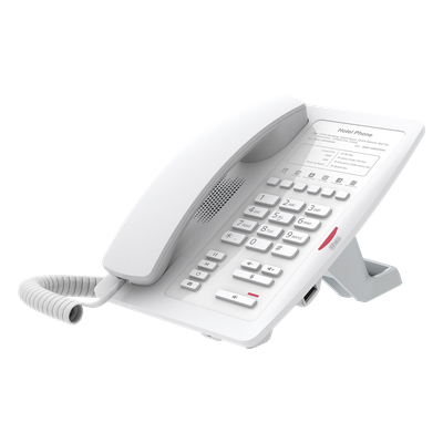 Teléfono IP WiFi para Hotelería, profesional con 6 teclas programables para servicio rápido (Hotline), plantilla personalizable con PoE - Imagen 4