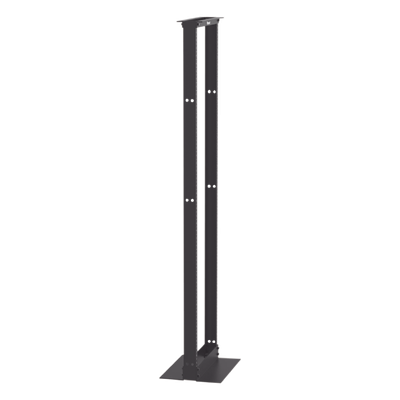 Rack de Dos Postes Estándar de 19 in, Rieles Numerados y Roscados #12-24, Fabricado en Aluminio, 45 Unidades de Rack, Color Negro - Imagen 5