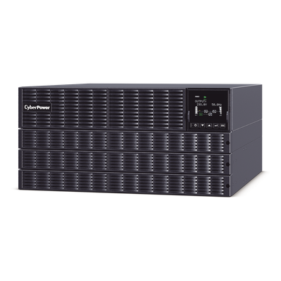 UPS de 10000 VA/10000 W, Online Doble Conversión, 200 - 240 Vac de Entrada, 200 - 240 Vac de Salida, Terminal Hardwired, Onda Senoidal Pura, Torre o Rack de 6 UR, Con 3 Tomas NEMA L6-30R