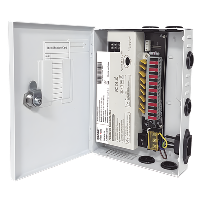 Fuente / 11-15 V / 9 canales / 16 A / Alta tecnología en seguridad / Doble ventilador / Hasta 1.8 Amperes por Salida / Filtro de ruido por canal / Diseño de alta gama.