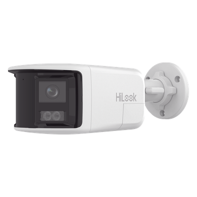 [Dual Light] Bala IP 6 Megapixel / Imagen Panorámica 180°/ PoE / Micrófono y Bocina Integrado / Exterior IP67 / Audio Bidireccional / Alarma Visual y Auditiva Integrada / Smart Supplement Light / Micro SD 512 GB