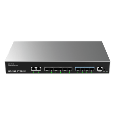 Switch de Agregación Capa 3 GWN7830 / 2 Puertos Gigabit Ethernet / 6 Puertos Gigabit SFP / 4 Puertos 10Gigabit SFP+ / QoS Integrada / Soporte IPv6 e IPv4 / Seguridad Avanzada / Stacking / - Imagen 5