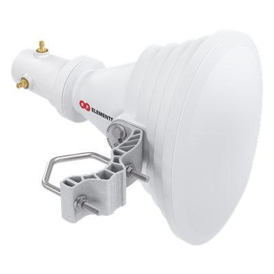 Antena Sectorial Asimétrica Starter Horn de 45º, 5150 - 5950 MHz, ganancia de 17 dBi, conexión directa con radios IS-5AC, PS-5AC y IS-M5, conexión RP-SMA - Imagen 3
